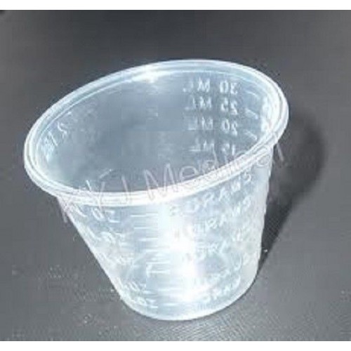 Measuring Cup with Markings for oz., ml, cc, tbs, and drams