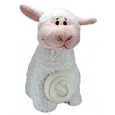 Cute Animal White Lamb Polar Fleece Blanket 70 X 90cm