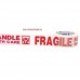 Fragile Packaging Tape 48mm X 75m Roll X1