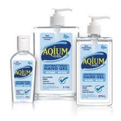 Antibacterial Handwash Ego Aqium Gel 375ml (X1) Sanitiser (Free Postage).