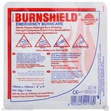 Burnshield hydrogel burn dressing 20cm x 20cm first aid essential sale item short expiry date 05/23