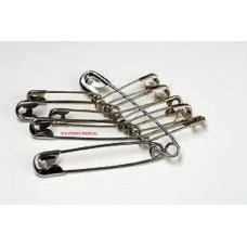 Safety Pins Assorted 12/pkt X 5