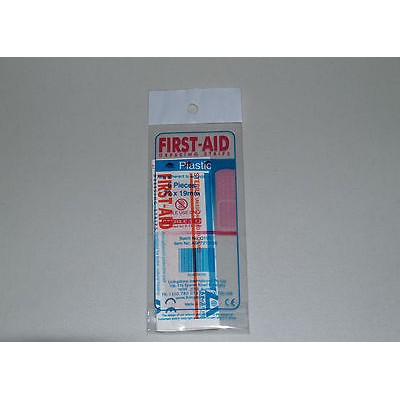 First Aid Plastic Dressing Strips (5/pkt) Latex Free