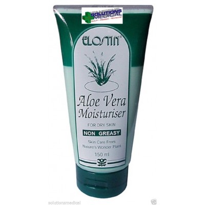 Elostin Moisturiser With Aloe Vera Non Greasy Skin Care 150ml Tube