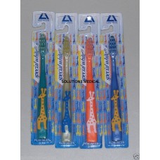 Kids Giraffe Toothbrushes (Soft) x4