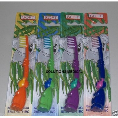 Toothbrushes (Soft) 12x New Kids Koala 