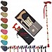 Luxury Folding Walking Stick With Circles Design +carry Bag Switch Sticks Luxury Folding Walking Stick With Circles Design +carry Bag Switch Sticks