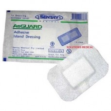20 X ISLAND ADHESIVE DRESSING 15cm x 10cm STERILE AsGUARD DRESSING WITH PAD