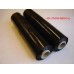 Packaging Black 2" Pallet Film Stretch Wrap 500mm X 383m 23um X1