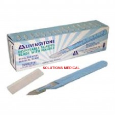 FIRST AID PARAMEDIC SCALPEL DISPOSABLE No15 BOX OF 10 SALE ITEM SHORT EXPIRY STOCK 06/21