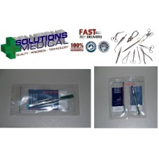 First Aid Sterile Adson Tissue Forceps 12cm Non Tooth Fine X1
