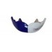 Signature Mouthguard Type 2 Adult Smooth Air Club Colours Db/w