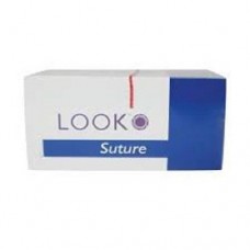 Look Sutures Box 12 Nylon Size 2.0 Usp Non Absorbable Monofilament Black