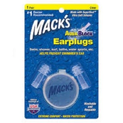 Macks Aqua Block Ear Plugs 1 Pairs/pkt (Mack's)