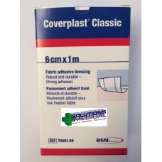 COVERPLAST CLASSIC FABRIC ADHESIVE DRESSING 6CM X 1M STRONG ADHESION