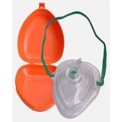 Cpr Resuscitator Pocket Mask With Oxygen Port O/w Valve,mouthpiece & Filter x2 Units