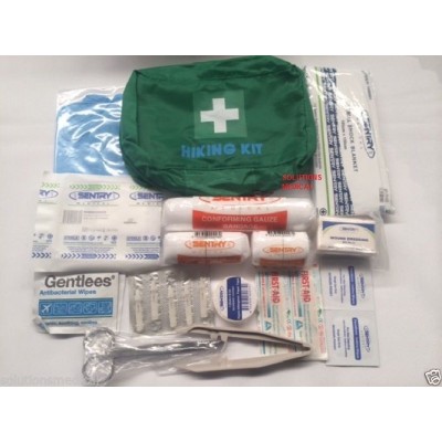 First Aid Kit Hiking Camping Home Car Complete Kit In Nylon Pouch