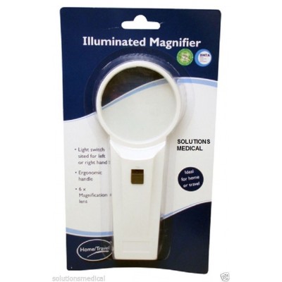 Magnifier Illuminated Active Living 6x Magnification