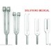 Armo Superior Quality Tuning Fork C128 Brushed Aluminium With Weights