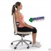 High Density Foam Back Support Cushion Lumbar 4" Roll With Removable Cover