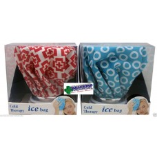 Ice Bag Retro Red Or Blue Pattern Cooling & Relaxing (X1 Bag)