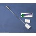 Long Handled Toe Washer Quality Living Aids White Steel Handle X1 (2 Pads)