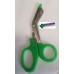 Trauma Shears First Aid Emergency Universal Scissors Autoclavable 19cm Green