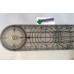 Liberty Plastic Goniometer 180âº 7.5" 19cm Calibrated Range Movement Measure