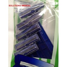 Razor Ultra Sharp 5 Pack Twin Blades Disposable X4 Packets (20 Razors)