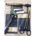 Instrument 3 Pack Gillies Forceps Mayo Heger Needle Holder Iris Scissors