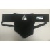 Athletic Sportsman Support Jockstrap Oapl Sports Black White Weave Pouch