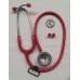 Stethoscope Red Doctors Dual Head Liberty Professional