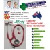 Stethoscope Red Doctors Dual Head Liberty Professional