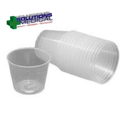 5000 MEDICINE CUPS 30ML CLEAR INCLUDES MLS FIRST AID GALLIPOTS DISPOSABLE