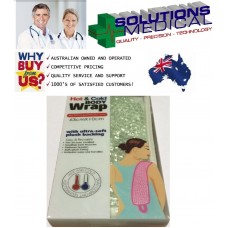 HOT OR COLD BODY WRAP WITH ULTRA SOFT PLUSH BACKING MICROWAVE & FREEZER SAFE