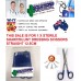 Scissors Dressing Straight Sterile Single Use Medical Instrument Sayco Sale X10