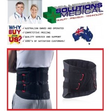 DONJOY IMMOSTRAP BACK SUPPORT BRACE - LOWER BACK PAIN, DISC HERNIATION, SCIATICA