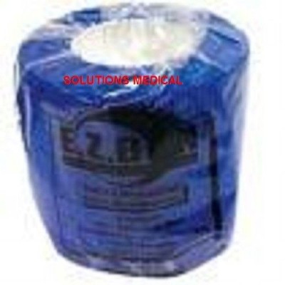 First Aid Elastic Cohesive Bandage 5cmx4.5m (X2) Blue