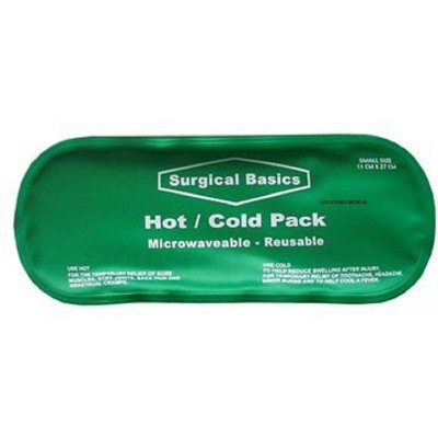 Hot & Cold Gel Pack 11x27cm With Cover Microwaveable Reusable (X1)