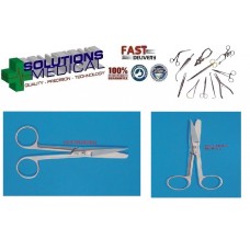 Scissors Surgical 13cm Sh/bl Curved