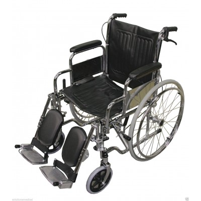 Wheelchair Stainless Steel Quality Frame Heavy Duty Built To Last