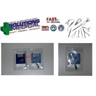First Aid Sterile Adson Tissue Forceps 12cm 1/2 Teeth Normal X1