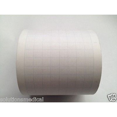 Ecg Paper 50mm X 30m Black Trace Black Grid X 1