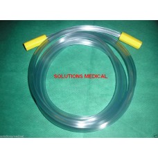 SUCTION TUBING SOFT 2M X 1 WITH CONNECTORS