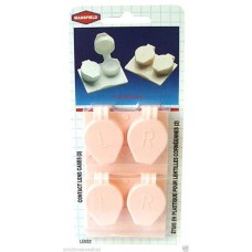 Contact Lens Cases X2 Pairs (White)