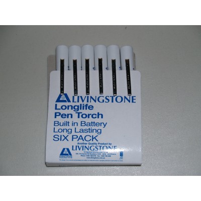 Penlight Torches Diagnostic Disposable Disposable (Six Pack)