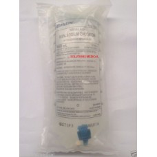 SALINE IV INFUSION 0.9% SODIUM CHLORIDE 1000ML IN PVC FREE FREEFLEX BAG x 1