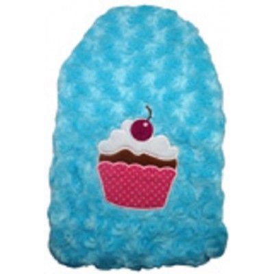 Hot Water Bottle Fleece Cover Cupcake (X1)