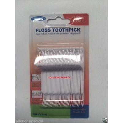 Dental 2 In 1 Floss & Toothpick Pack 30/pack