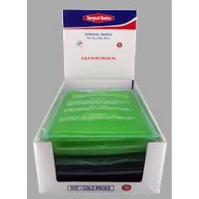 Hot & Cold Clear Green Gel Pack 15x30cm Microwaveable Reusable Freezable (X1)